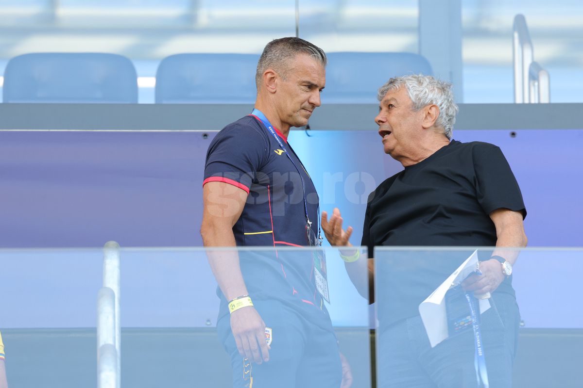 Daniel Pancu, ședință de „taină” cu Mircea Lucescu, înainte de România U21 - Spania