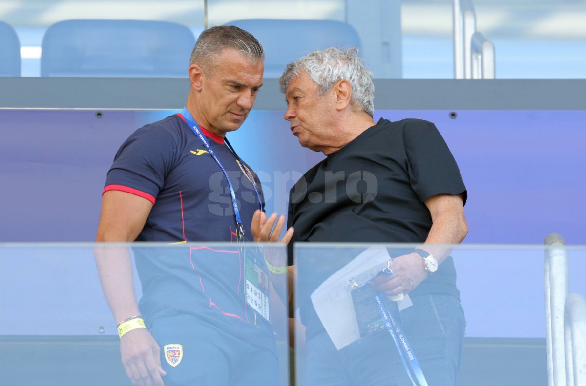 Daniel Pancu, ședință de „taină” cu Mircea Lucescu, înainte de România U21 - Spania