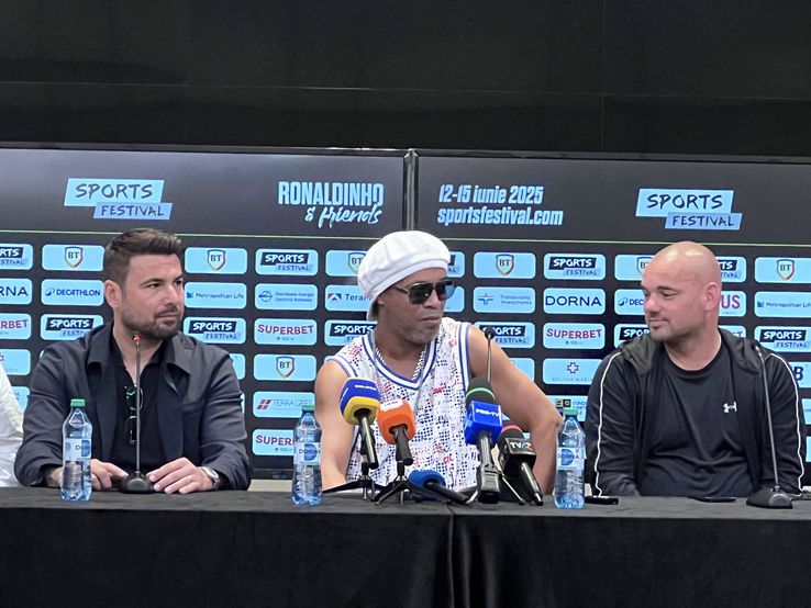 Ronaldinho, la Cluj, pentru Sports Festival