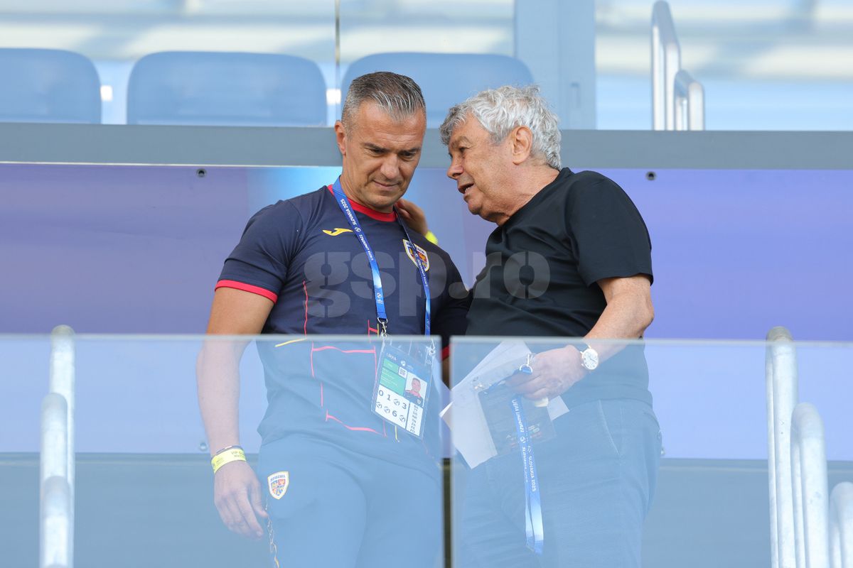 Daniel Pancu, ședință de „taină” cu Mircea Lucescu, înainte de România U21 - Spania