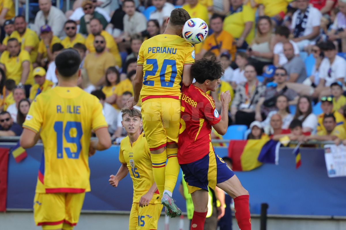 Imagini bune din Spania U21 - România U21 2-1