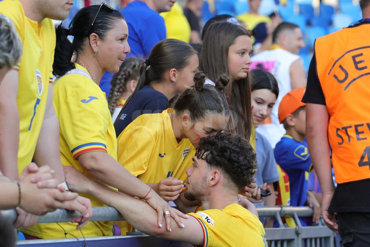Andrei Borza. Imagini din timpul meciului Spania U21 - România U21 2-1 FOTO: Ionuţ Iordache (FOTO)