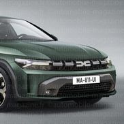 Noua Dacia Bigster, prezentata sub forma de SUV Coupe / foto: Automobile Magazine