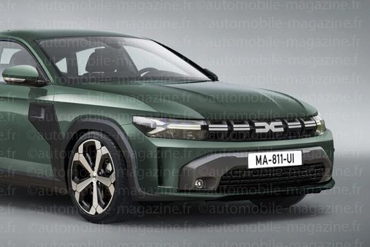Noua Dacia Bigster, prezentata sub forma de SUV Coupe / foto: Automobile Magazine