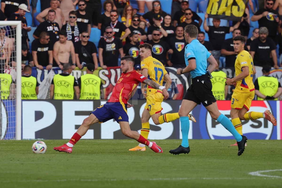 Imagini bune din Spania U21 - România U21 2-1
