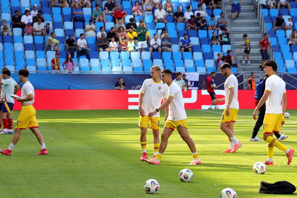 Spania U21 - România U21, imagini înaintea partidei de la Bratislava