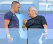 Daniel Pancu, ședință cu Mircea Lucescu înainte de Spania - România, de la Euro U21. Foto: Ionuț Iordache (GSP.RO)