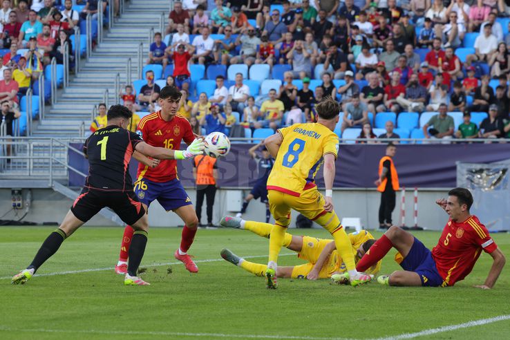 Imagini din timpul meciului Spania U21 - România U21 2-1 FOTO: Ionuţ Iordache (FOTO)