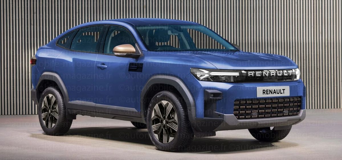 Noua Dacia Bigster, prezentata sub forma de SUV Coupe / foto: Automobile Magazine