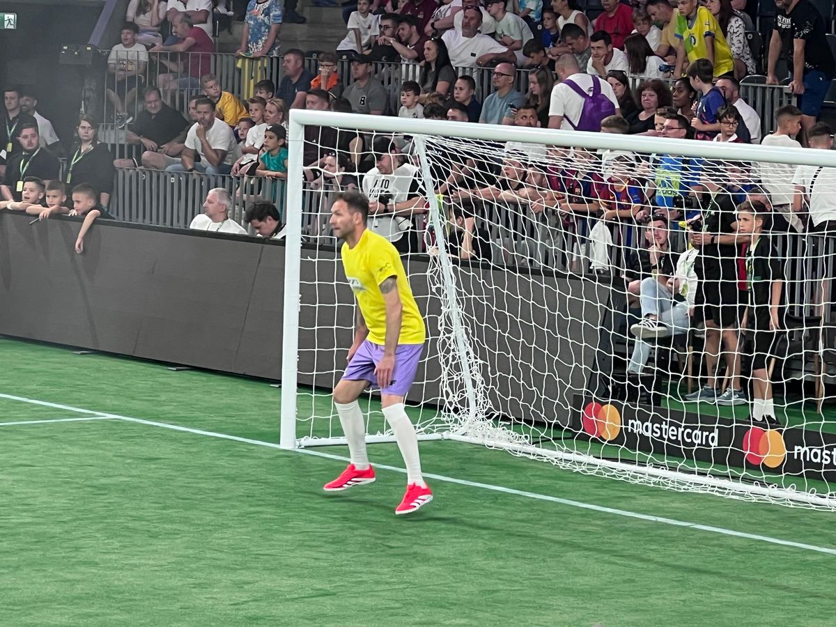 Ronaldinho și prietenii, pregătiți de spectacol în BTarena