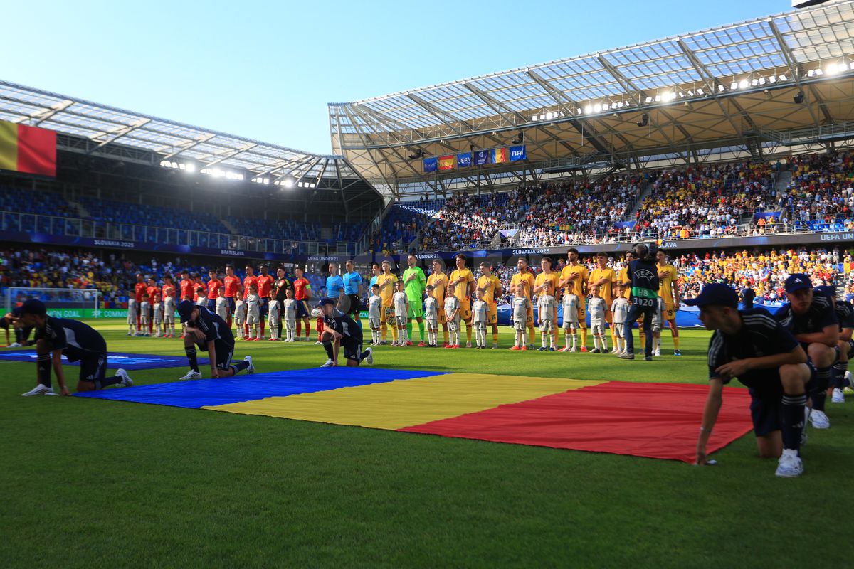 Imagini bune din Spania U21 - România U21 2-1