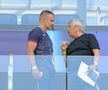 Daniel Pancu, ședință cu Mircea Lucescu înainte de Spania - România, de la Euro U21. Foto: Ionuț Iordache (GSP.RO)