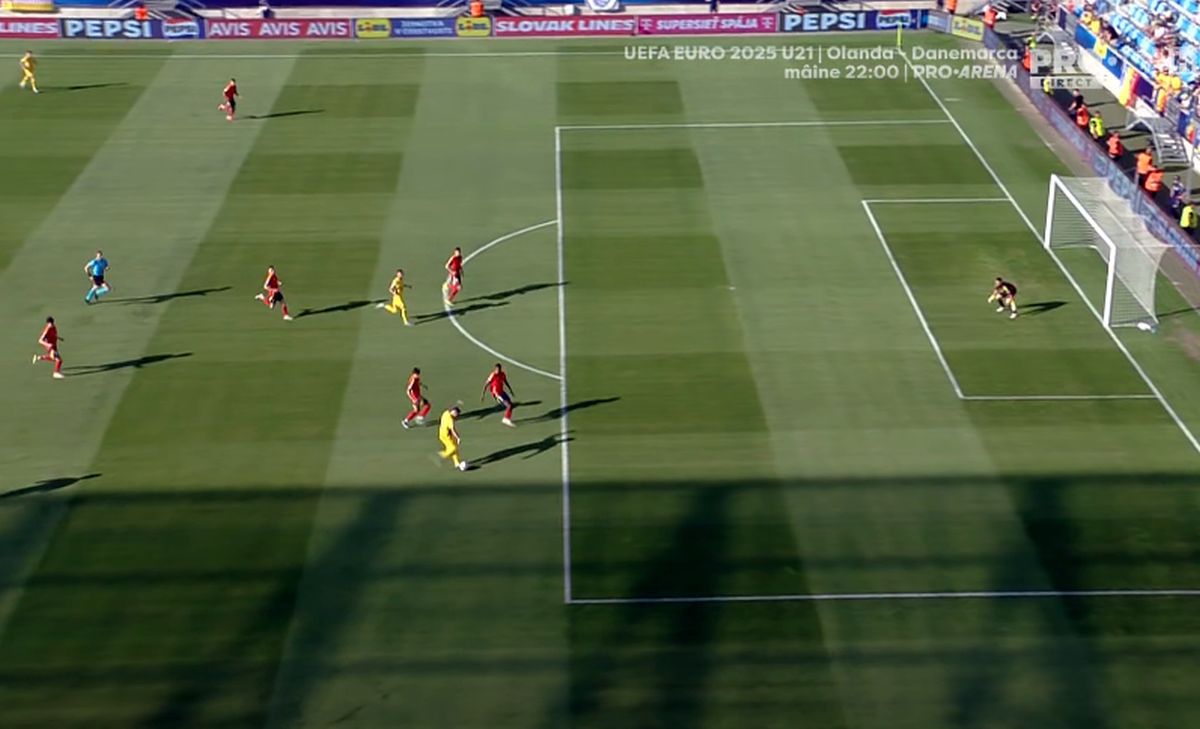 Louis Munteanu, gol fabulos în Spania - România la Euro U21