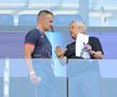 Daniel Pancu, ședință cu Mircea Lucescu înainte de Spania - România, de la Euro U21. Foto: Ionuț Iordache (GSP.RO)