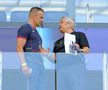 Daniel Pancu, ședință cu Mircea Lucescu înainte de Spania - România, de la Euro U21. Foto: Ionuț Iordache (GSP.RO)