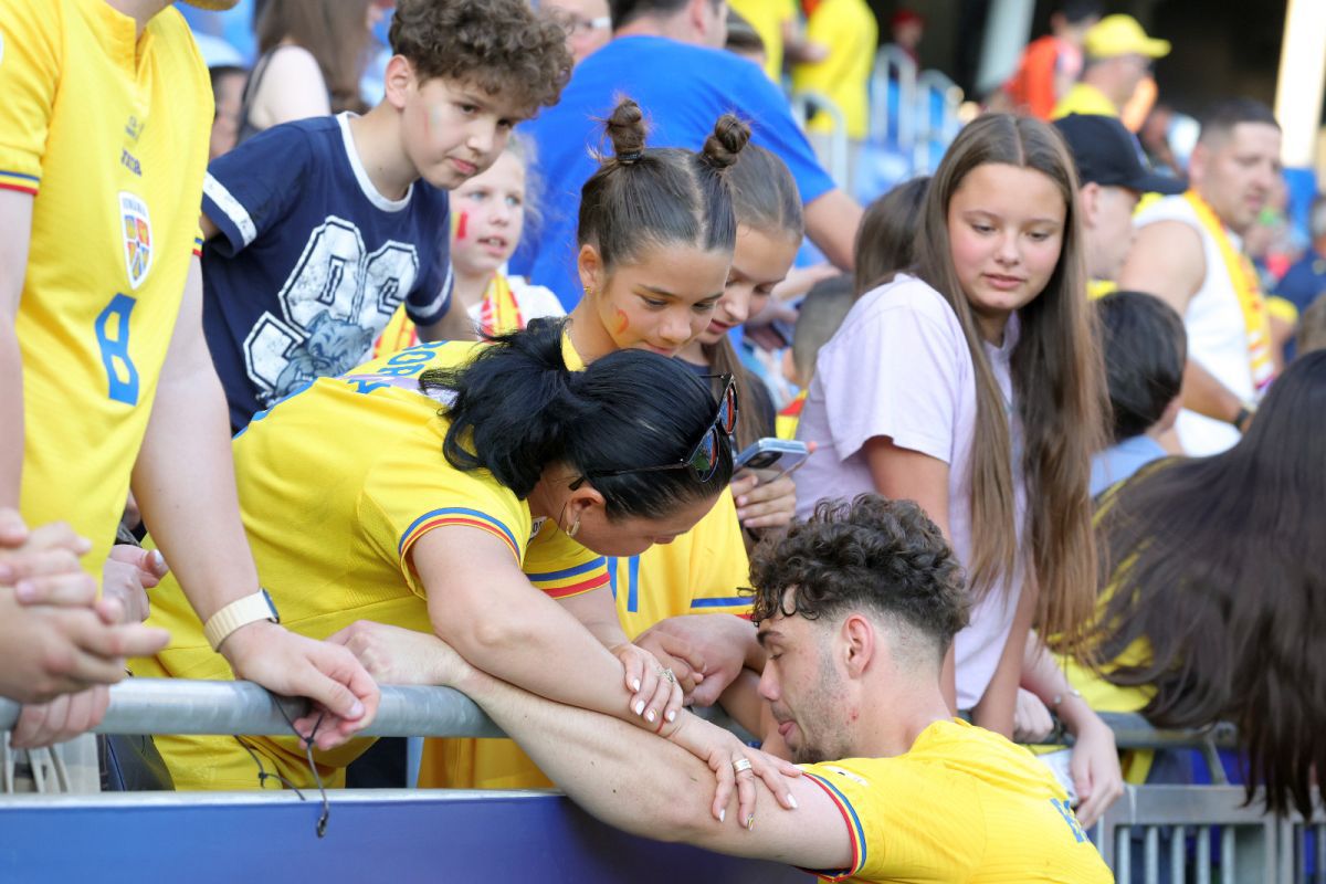 Andrei Borza, consolat de familie, la Bratislava, după înfrângerea dramatică în fața Spaniei