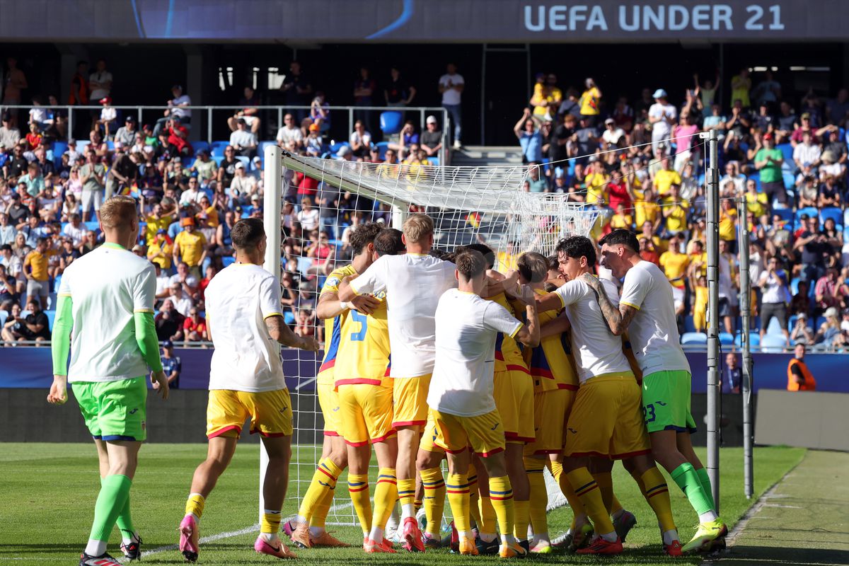 Imagini bune din Spania U21 - România U21 2-1