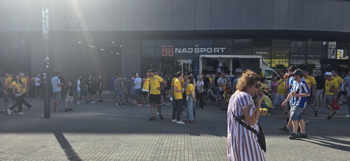 Spania U21 - România U21, imagini înaintea partidei de la Bratislava