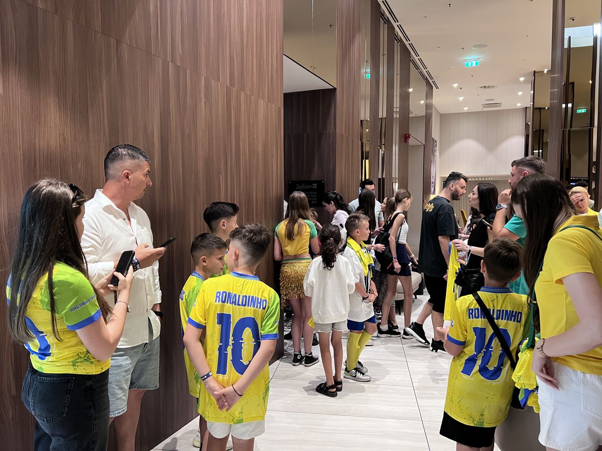 Ronaldinho, la Cluj, pentru Sports Festival