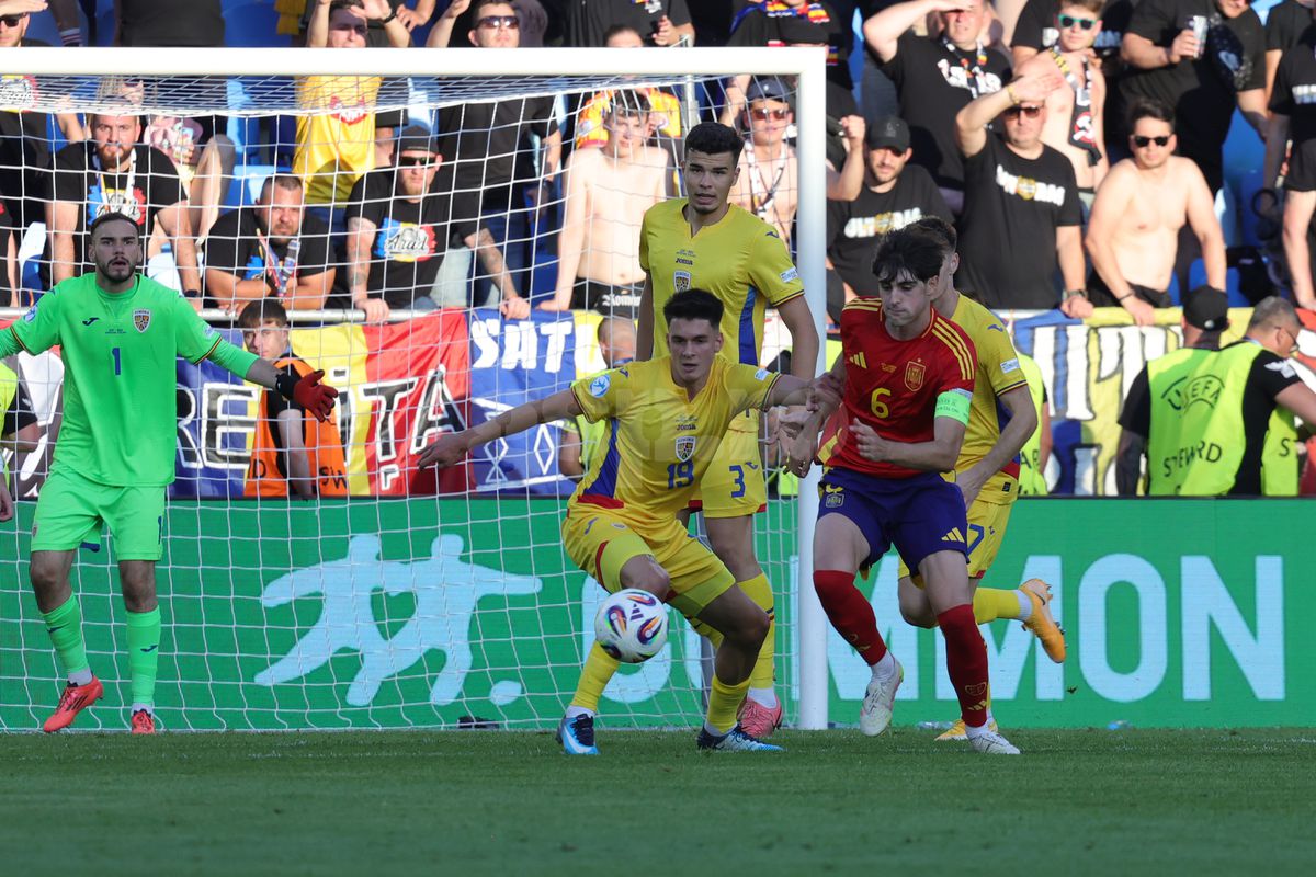 Imagini bune din Spania U21 - România U21 2-1