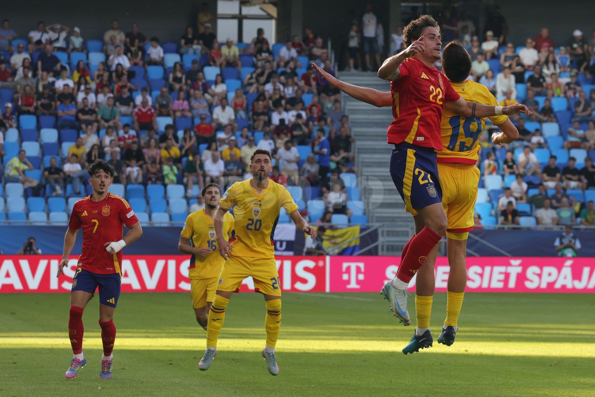 Imagini bune din Spania U21 - România U21 2-1