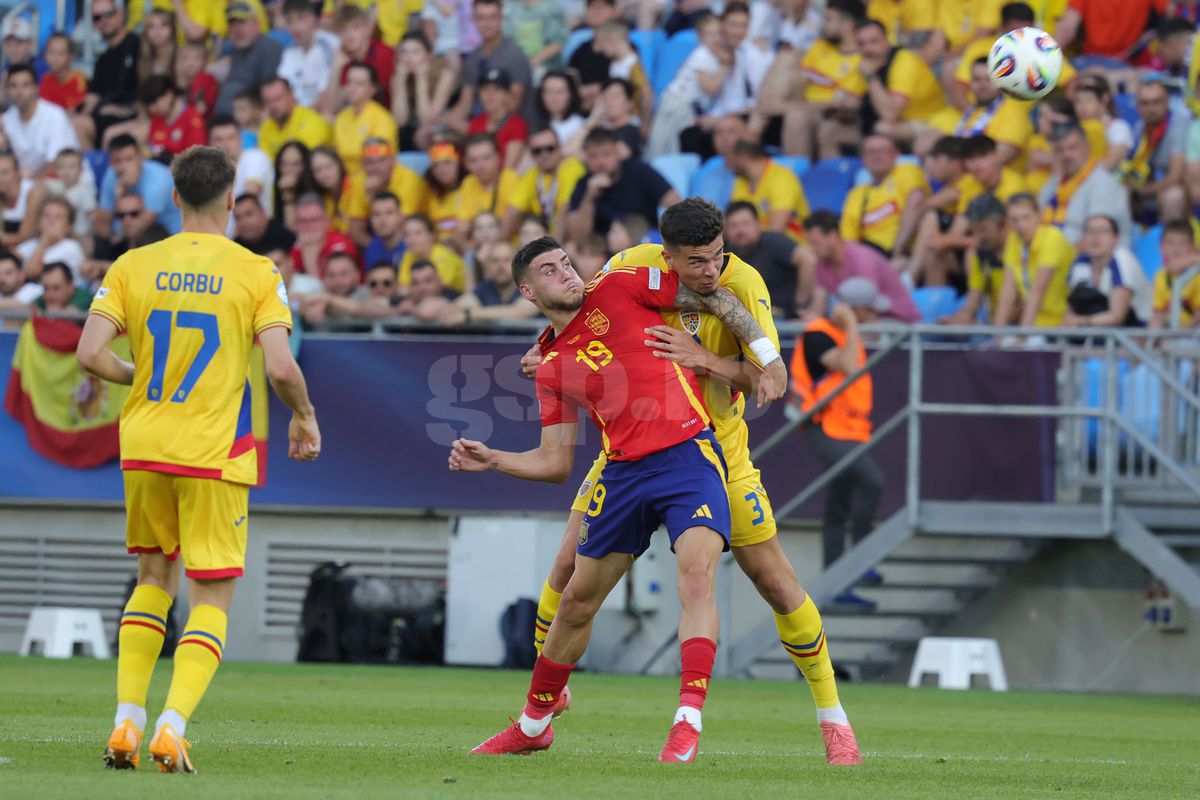 Imagini bune din Spania U21 - România U21 2-1