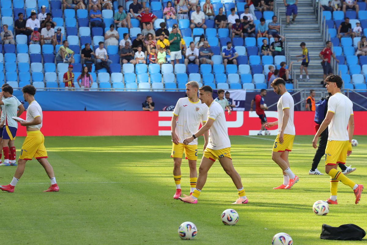 Spania U21 - România U21, imagini înaintea partidei de la Bratislava