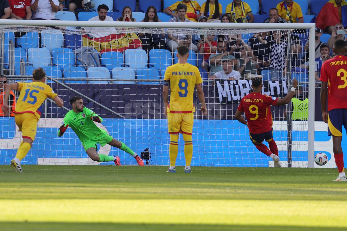 Imagini bune din Spania U21 - România U21 2-1