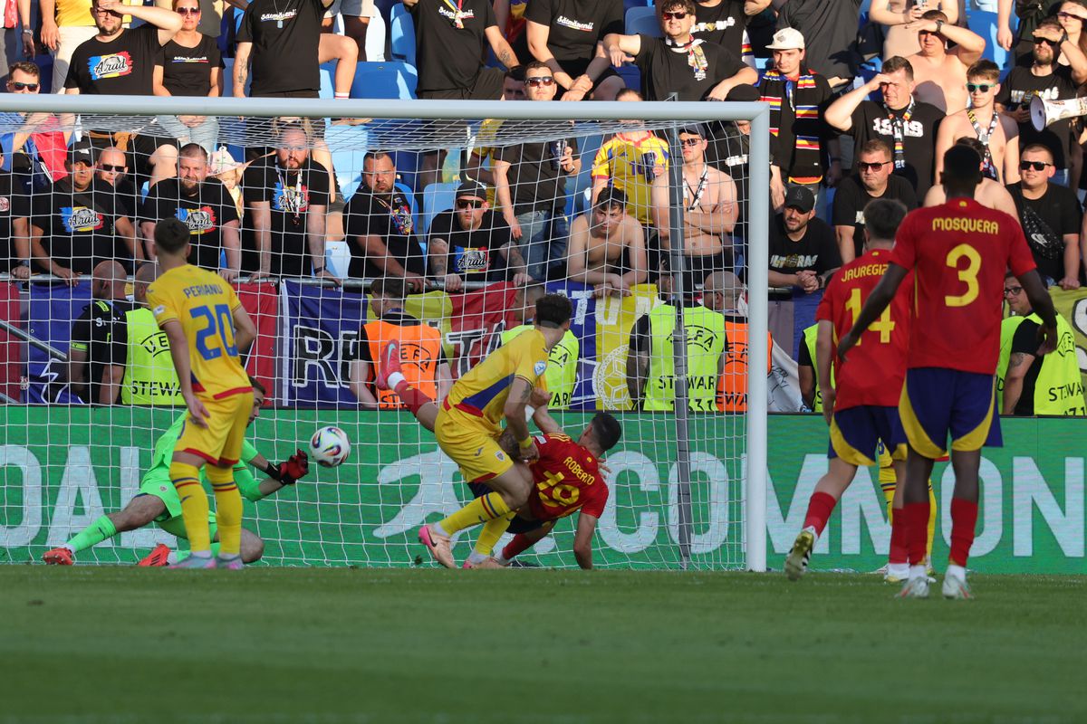 Imagini bune din Spania U21 - România U21 2-1