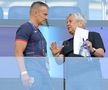 Daniel Pancu, ședință cu Mircea Lucescu înainte de Spania - România, de la Euro U21. Foto: Ionuț Iordache (GSP.RO)