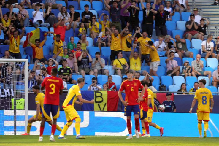 Penalty-ul ratat de iberici / FOTO: Ionuț Iordache (GSP)