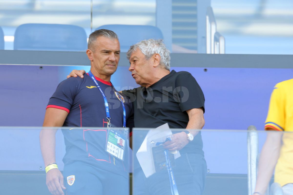 Daniel Pancu, ședință de „taină” cu Mircea Lucescu, înainte de România U21 - Spania