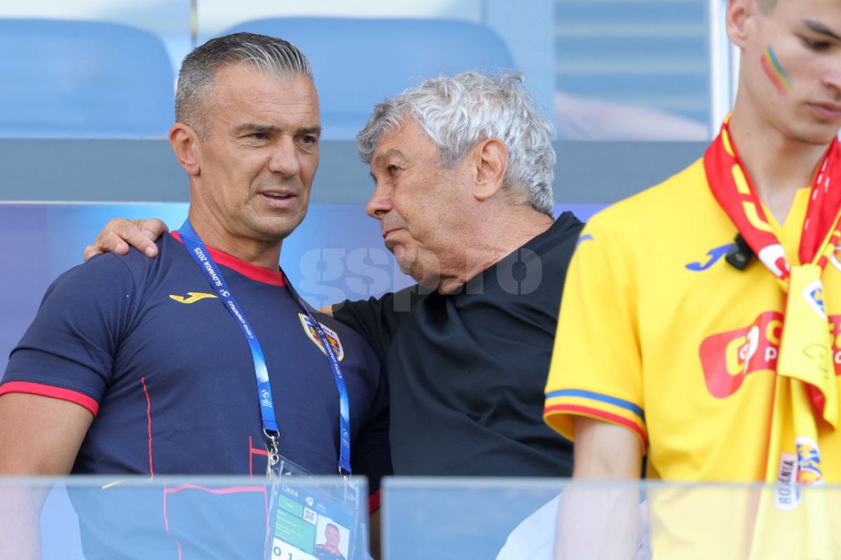 Daniel Pancu, ședință de „taină” cu Mircea Lucescu, înainte de România U21 - Spania