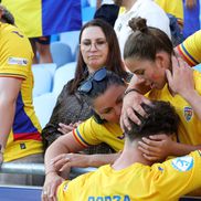 Andrei Borza, consolat de familie după meciul cu Spania / FOTO: Ionuț Iordache (GSP)
