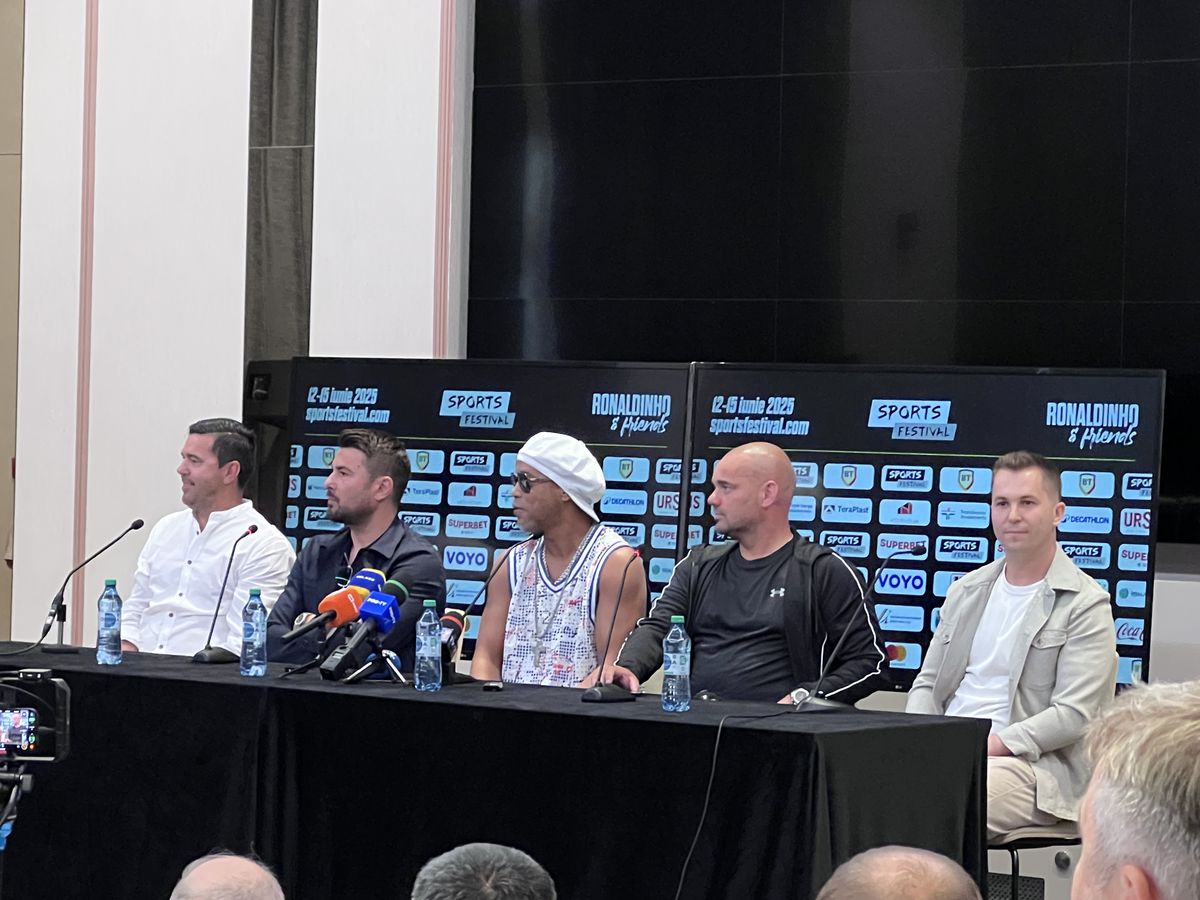 Ronaldinho, la Cluj, pentru Sports Festival