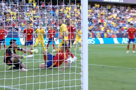 România U21 a solicitat o lovitură de la 11 metri în partida cu Spania U21