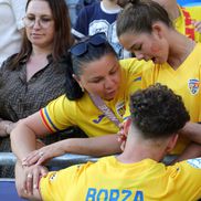Andrei Borza, consolat de familie după meciul cu Spania / FOTO: Ionuț Iordache (GSP)