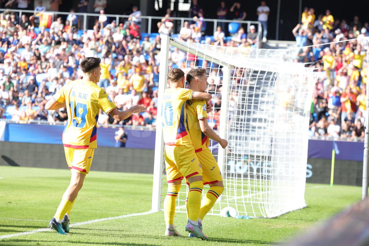 Louis Munteanu, gol fabulos în Spania - România la Euro U21