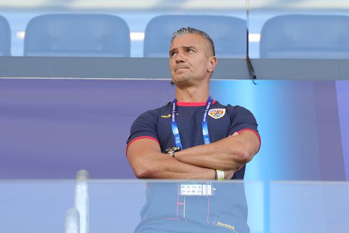 Daniel Pancu, în Spania U21 - România U21. FOTO: Ionuț Iordache (GSP)