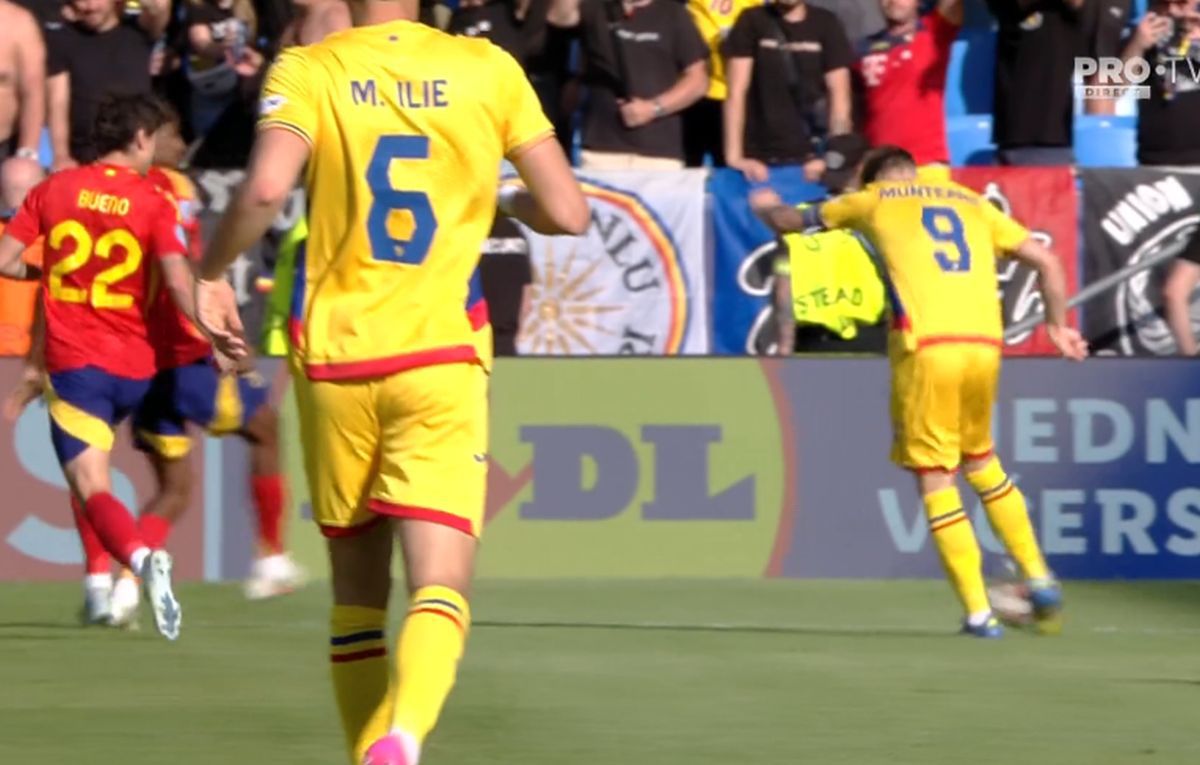 Nici n-au văzut-o! Louis Munteanu, gol DE VIS contra Spaniei la Euro U21!