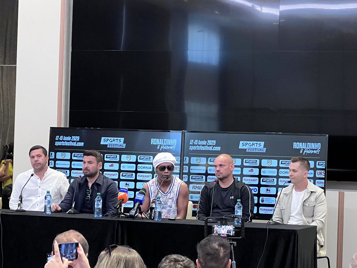 Ronaldinho, la Cluj, pentru Sports Festival