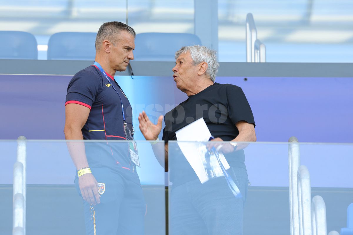 Daniel Pancu, ședință de „taină” cu Mircea Lucescu, înainte de România U21 - Spania