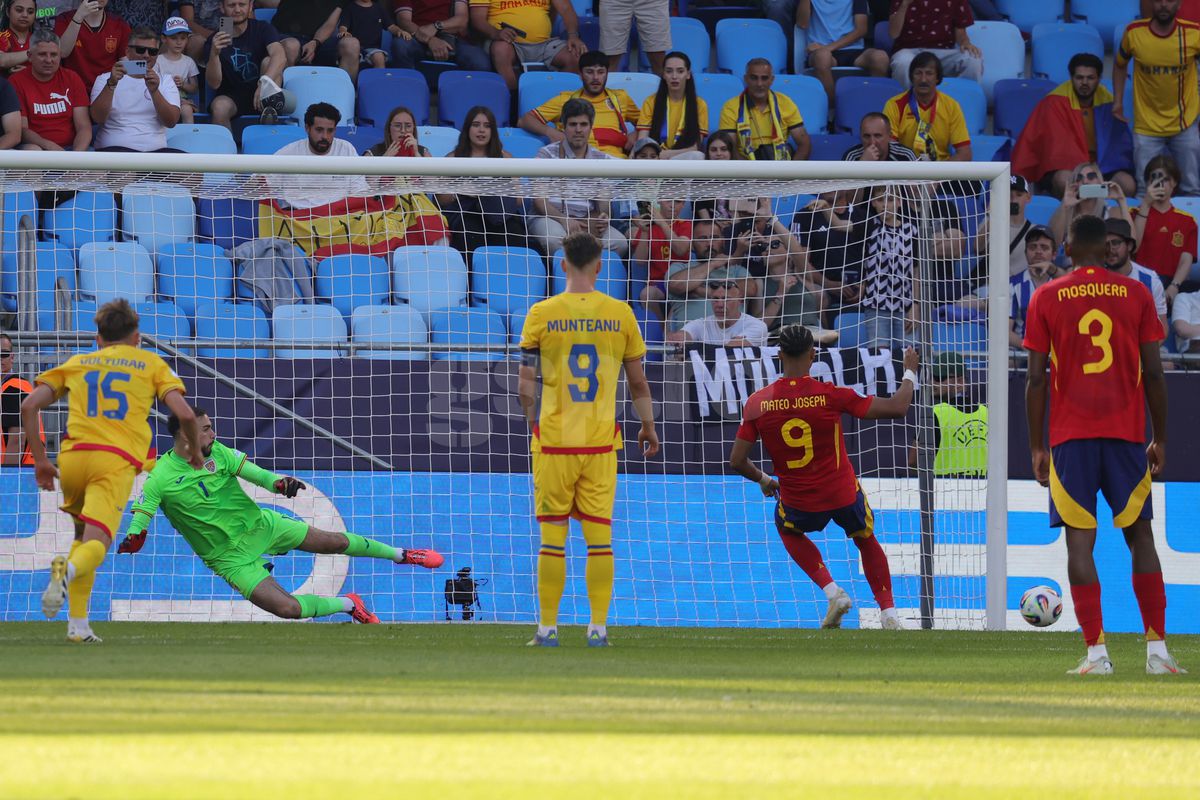 Imagini bune din Spania U21 - România U21 2-1