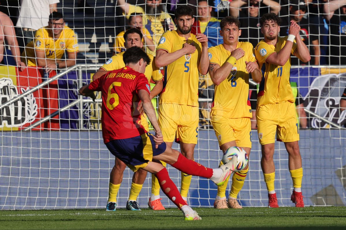 Imagini bune din Spania U21 - România U21 2-1