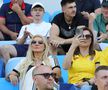 Andra Teodorescu, soția lui Daniel Pancu n-a ratat meciul cu Spania de la Bratislava. Foto: Ionuț Iordache (GSP.RO)