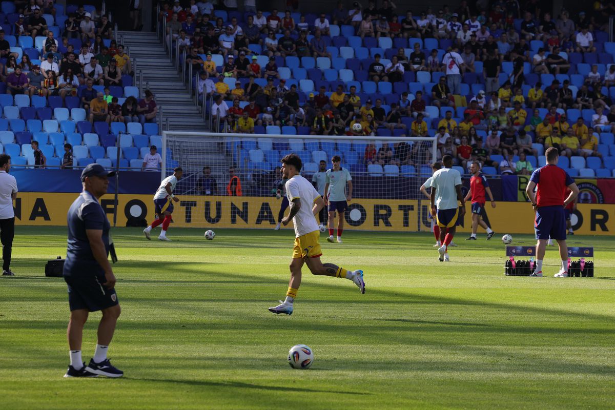 Spania U21 - România U21, imagini înaintea partidei de la Bratislava