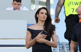 Teodora Meluță a atras toate privirile la Spania U21 - România U21 » Apariție neobișnuită în tribune: detaliul pe care l-au remarcat toți fanii