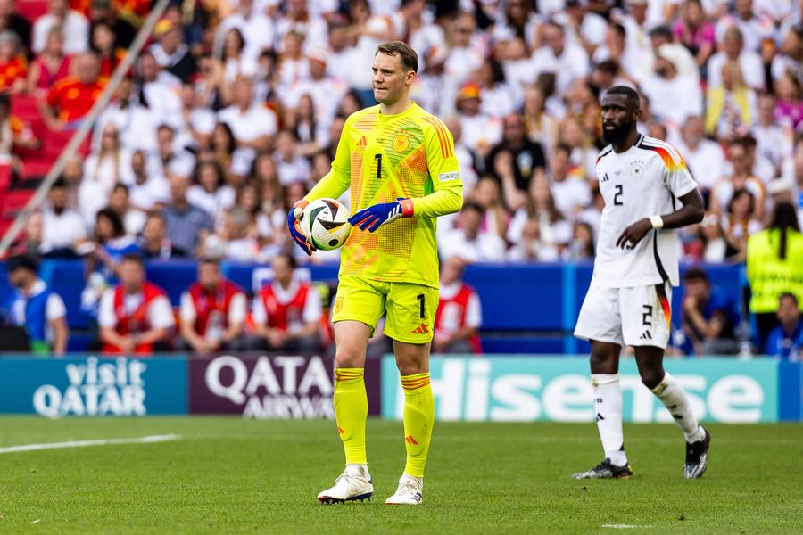 Germania - Spania, Campionatul European din 2024, ultimul meci în care Manuel Neuer a evoluat pentru echipa națională // foto: Imago Images Manuel Neuer, record incredibil doborât la meciul Germania - Curacao » L-a depășit pe Lothar Matthaus