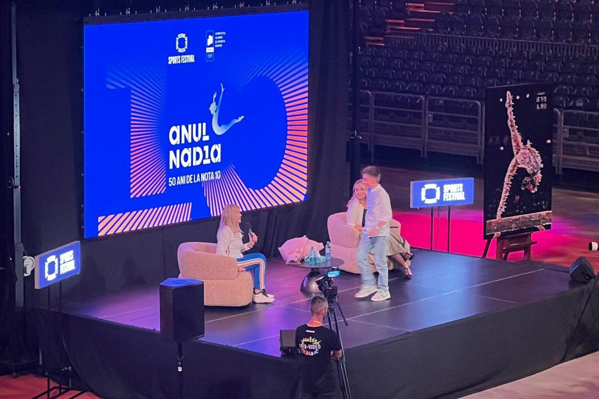 Nadia Comăneci a invitat un copil pe scenă și a început să-i pună întrebări: „Cum ți-ai găsit pasiunea?”