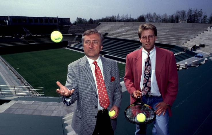 Ralf Weber (dreapta) și tatăl său, Gerhard, în 1992 Foto: Imago Images